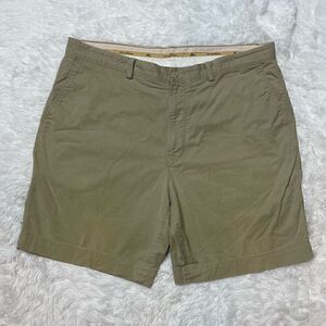Tommy Bahama Tan Cotton Shorts Mens 9" Inseam Size 40 Stretch Chino